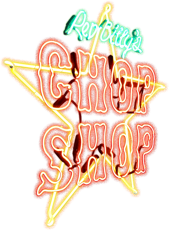 Rev. Billy's Chop Shop logo